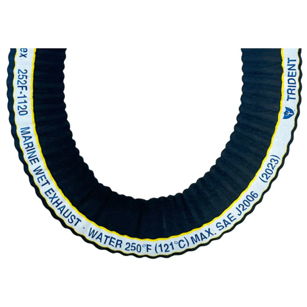Trident Marine 2" Extra-Flex Corrugated Marine Wet Exhaust Hose - Sold by the Foot [252F-2006-FT] - Image 2