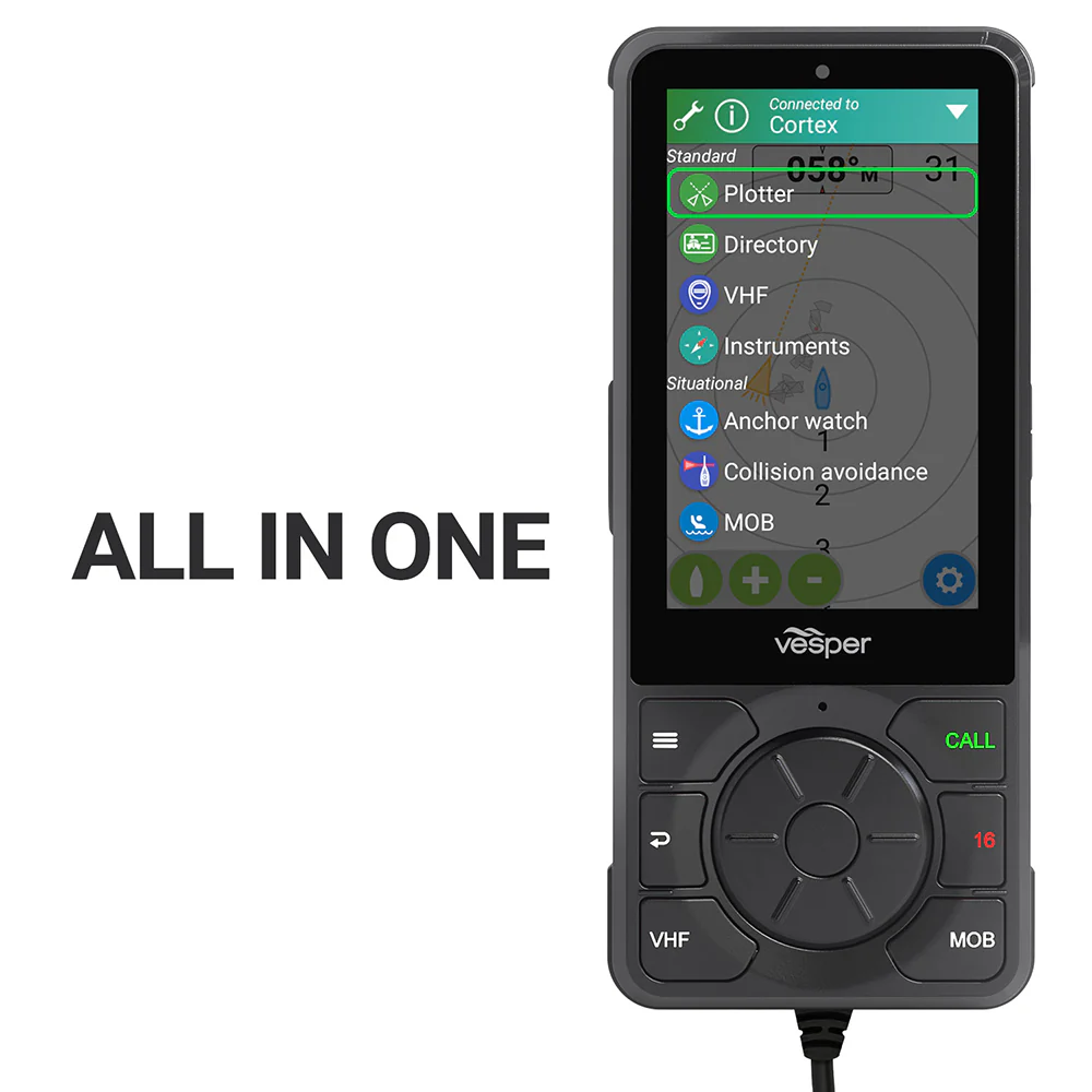 Vesper Cortex V1 - VHF Radio w/SOTDMA SmartAIS  Remote Vessel Monitoring - Works Worldwide [010-02814-20] - Image 4
