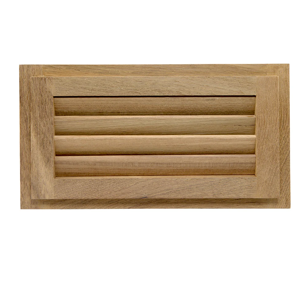 Whitecap Teak Louvered Insert - 6-3/8" x 11-3/16" x 3/4" [60714] - Image 2