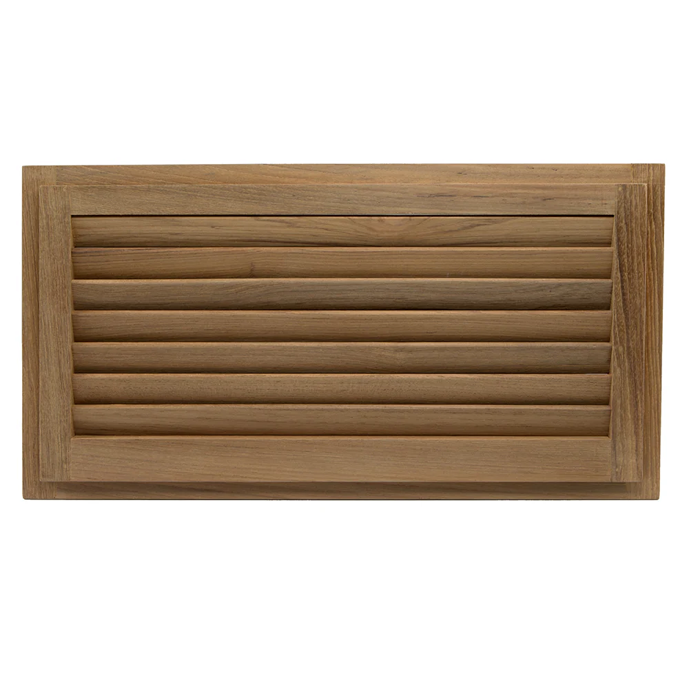 Whitecap Teak Louvered Insert - 9-3/8" x 18" x 3/4" [60716] - Image 2