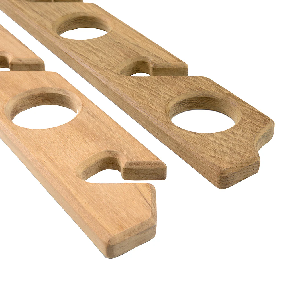 Whitecap Teak Six-Rod Storage Rack - Pair [60614] - Image 3