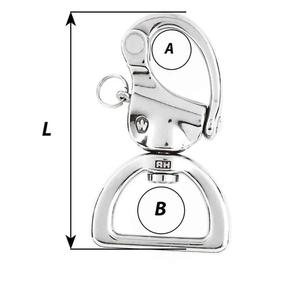 Wichard Webbing Snap Shackle - 3-1/8" [2374W] - Image 2