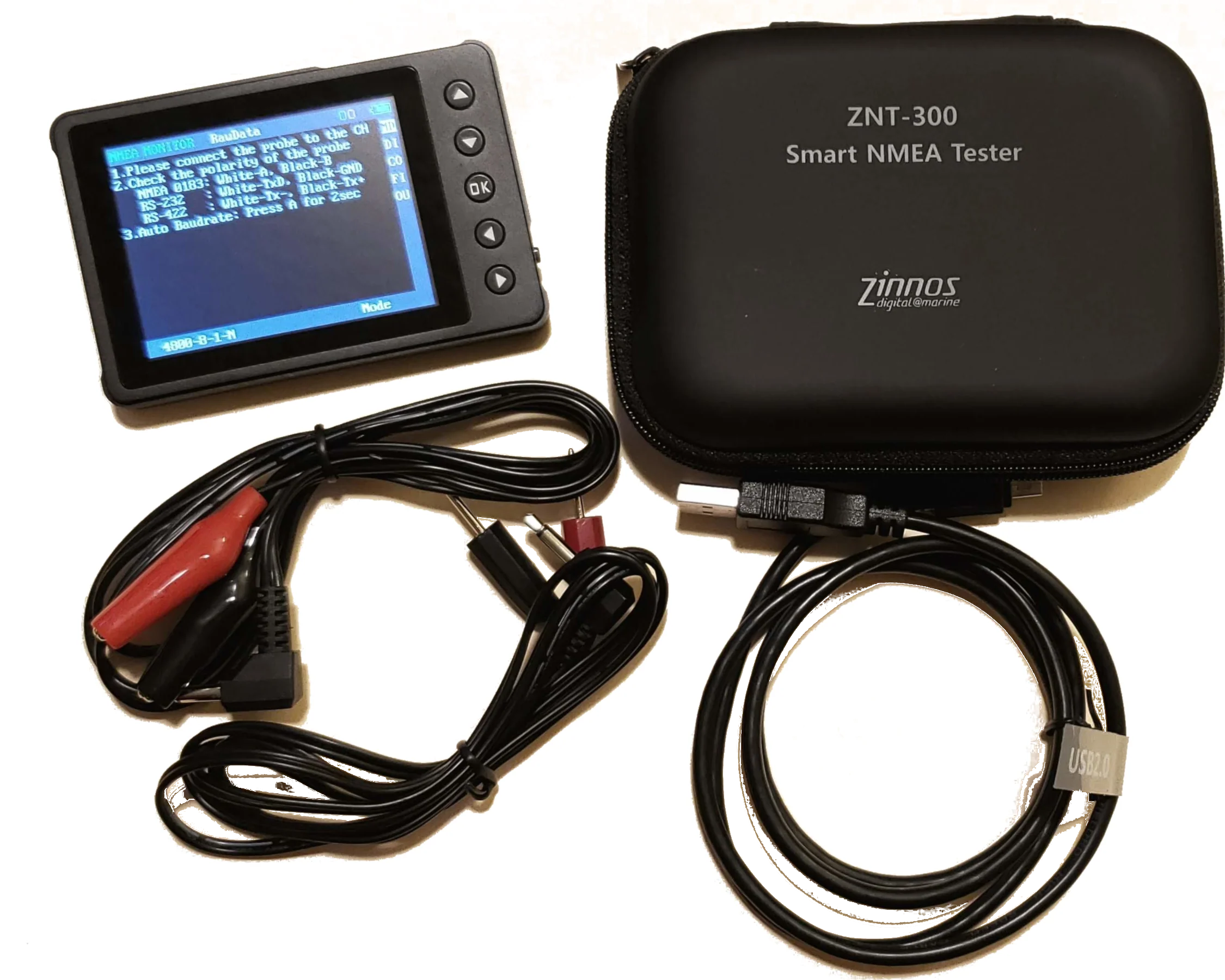 Zinnos NMEA 0183 Tester – ZNT-300 (Monitor/Simulator with Oscilloscope) - Image 3
